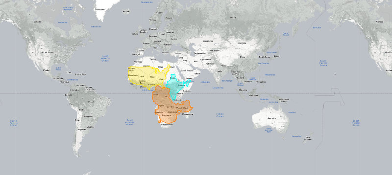 The True Size of Countries
